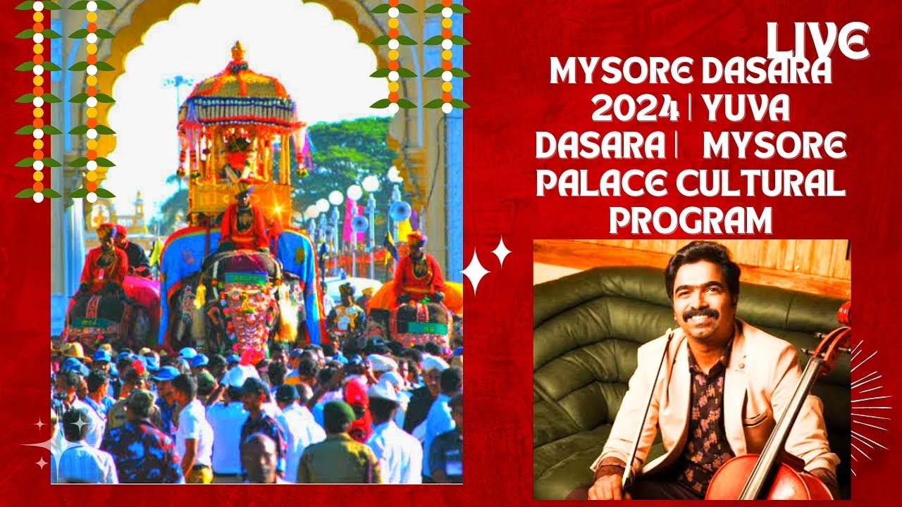 Live | yuva dasara | yuva dasara live | Mysore dasara 2024 / ravi basrur live performance