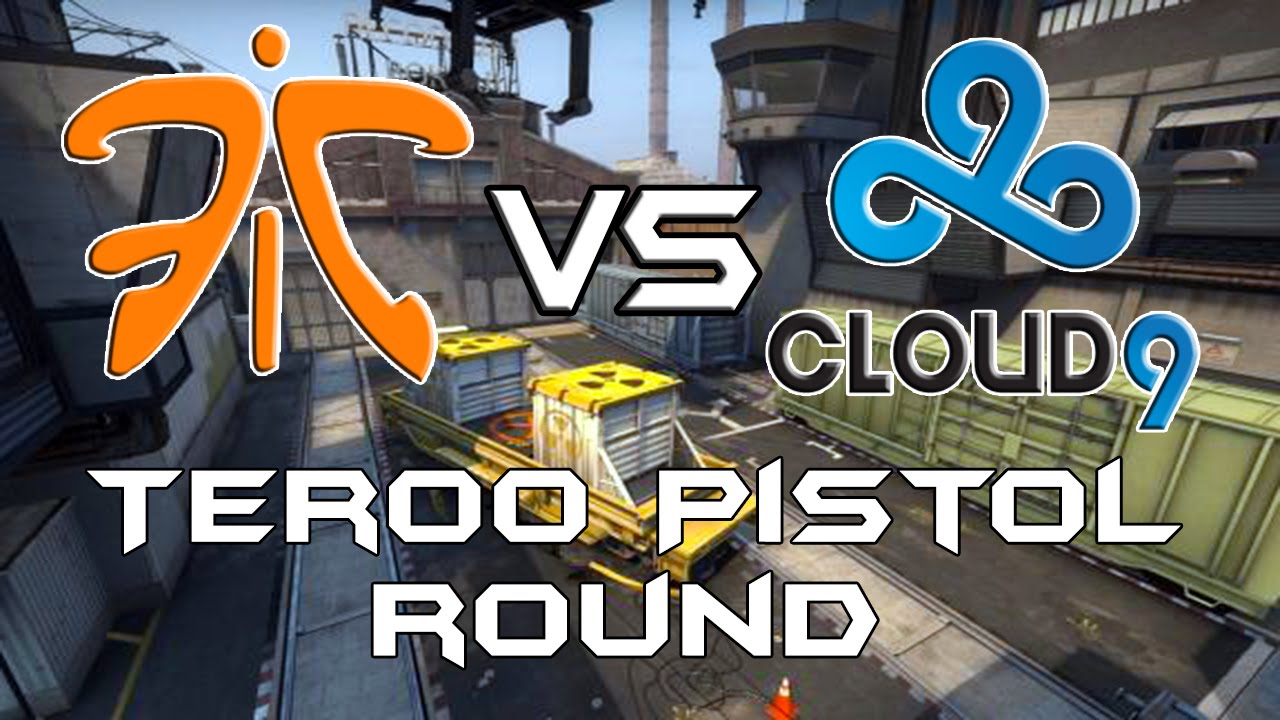 CS:GO Fnatic vs Cloud9 de_train Terro Pistol Round Tactic