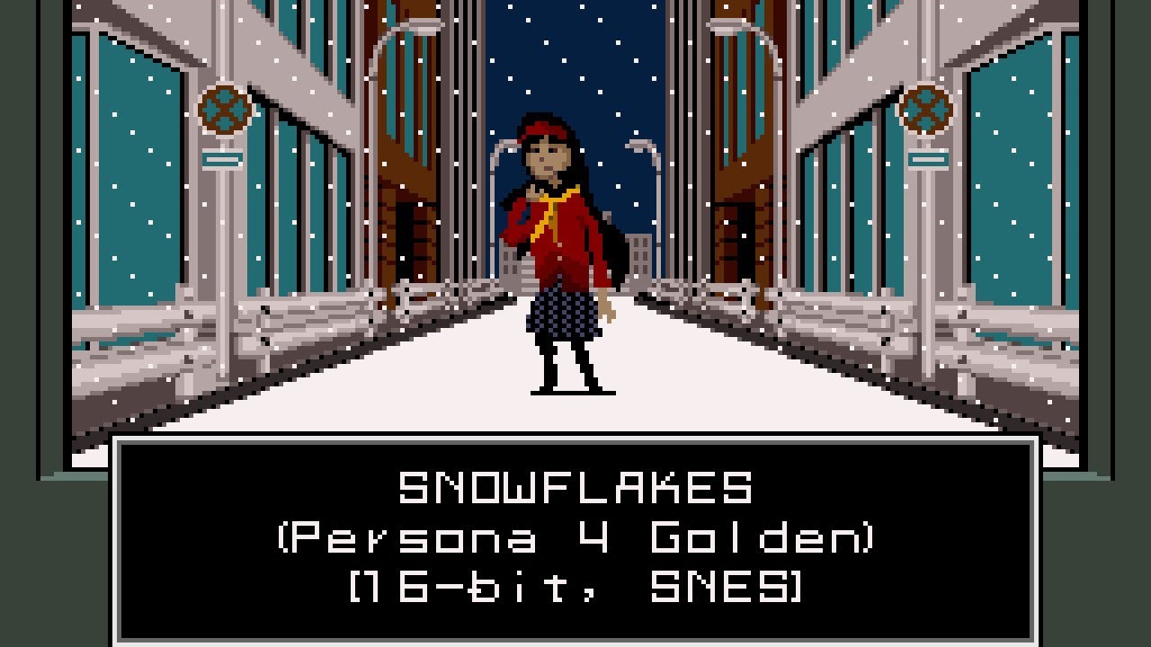 [16-bit, SNES] Snowflakes (Persona 4 Golden)