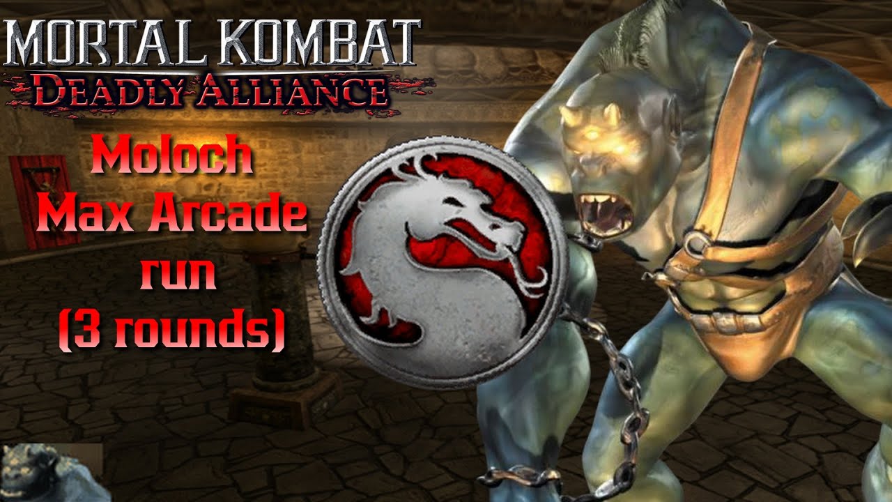 Mortal Kombat: Deadly Alliance Moloch аркадный забег (макс) (PS2)
