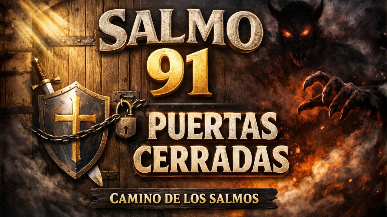 🛡️ SALMO 91 — CIERRA TODA PUERTA AL ENEMIGO HOY