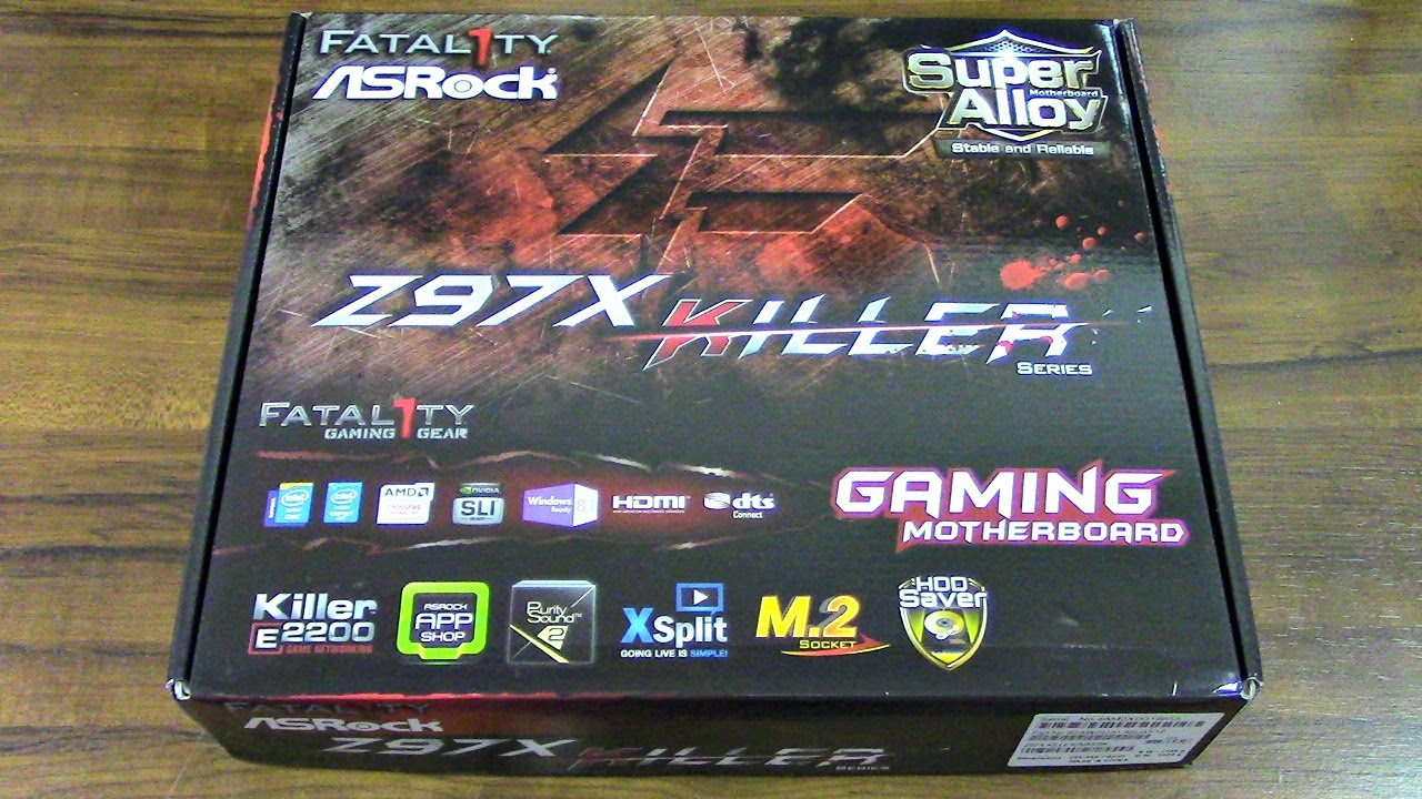 ASRock Z97X Killer LGA 1150 Motherboard Unboxing Review
