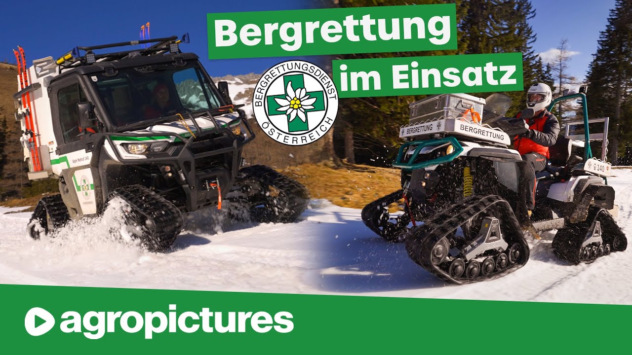 Bergrettung Österreich setzt auf Geländefahrzeuge | Can-Am Traxter und Outlander | Allrad Horn