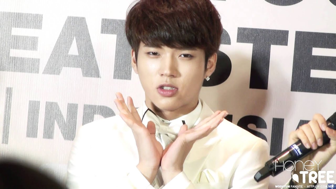 130830 OGS in JAKARTA Press Conference - INFINITE WOOHYUN - 나 멋있는거 알아~