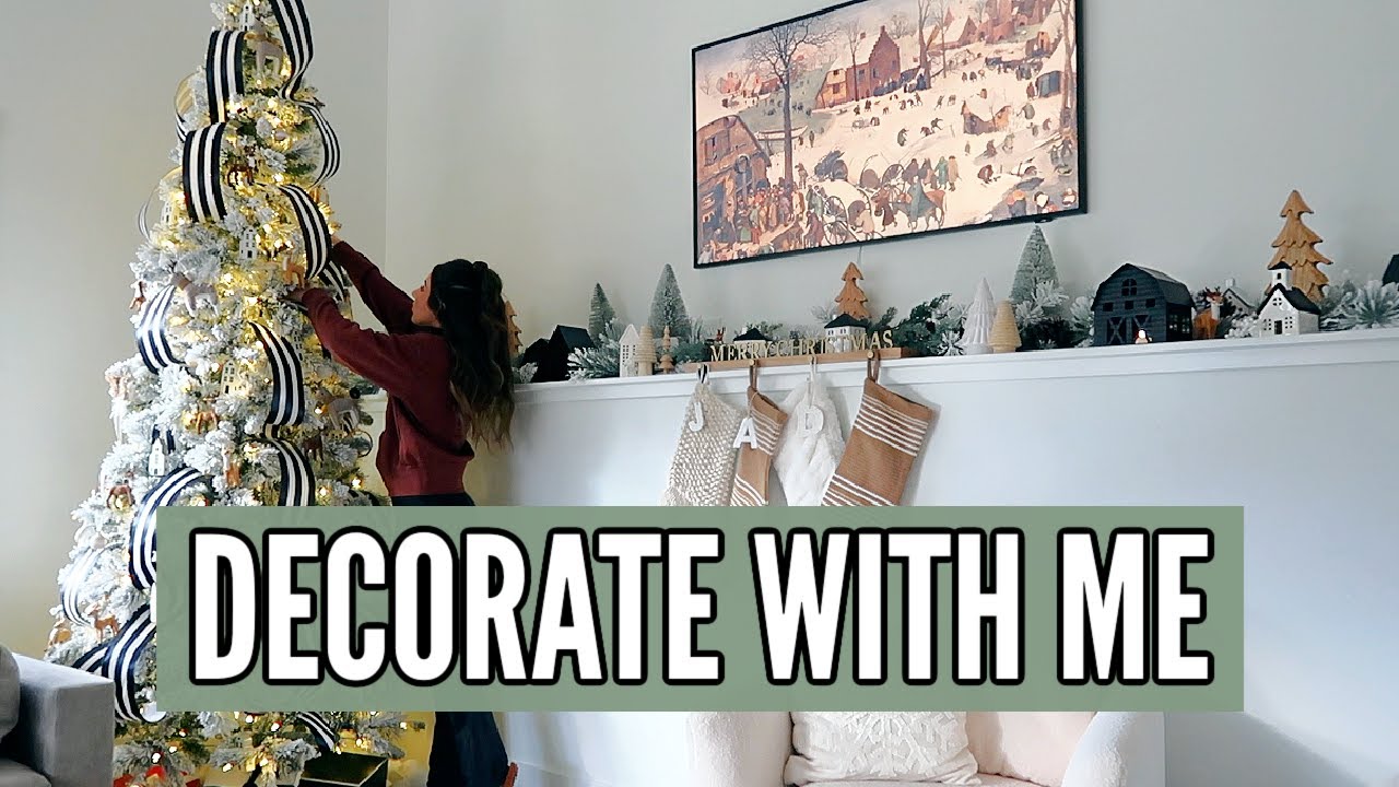 DECORATING FOR CHRISTMAS 2021!
