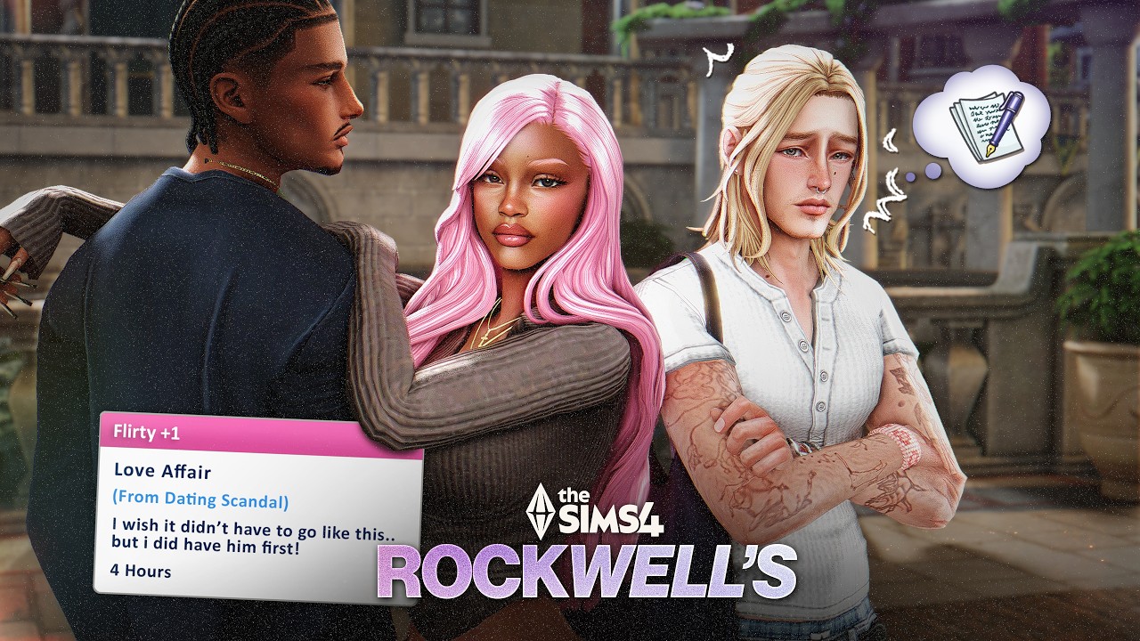 Final Grades & Secret Affairs?! | Sims 4 Rotational Gameplay