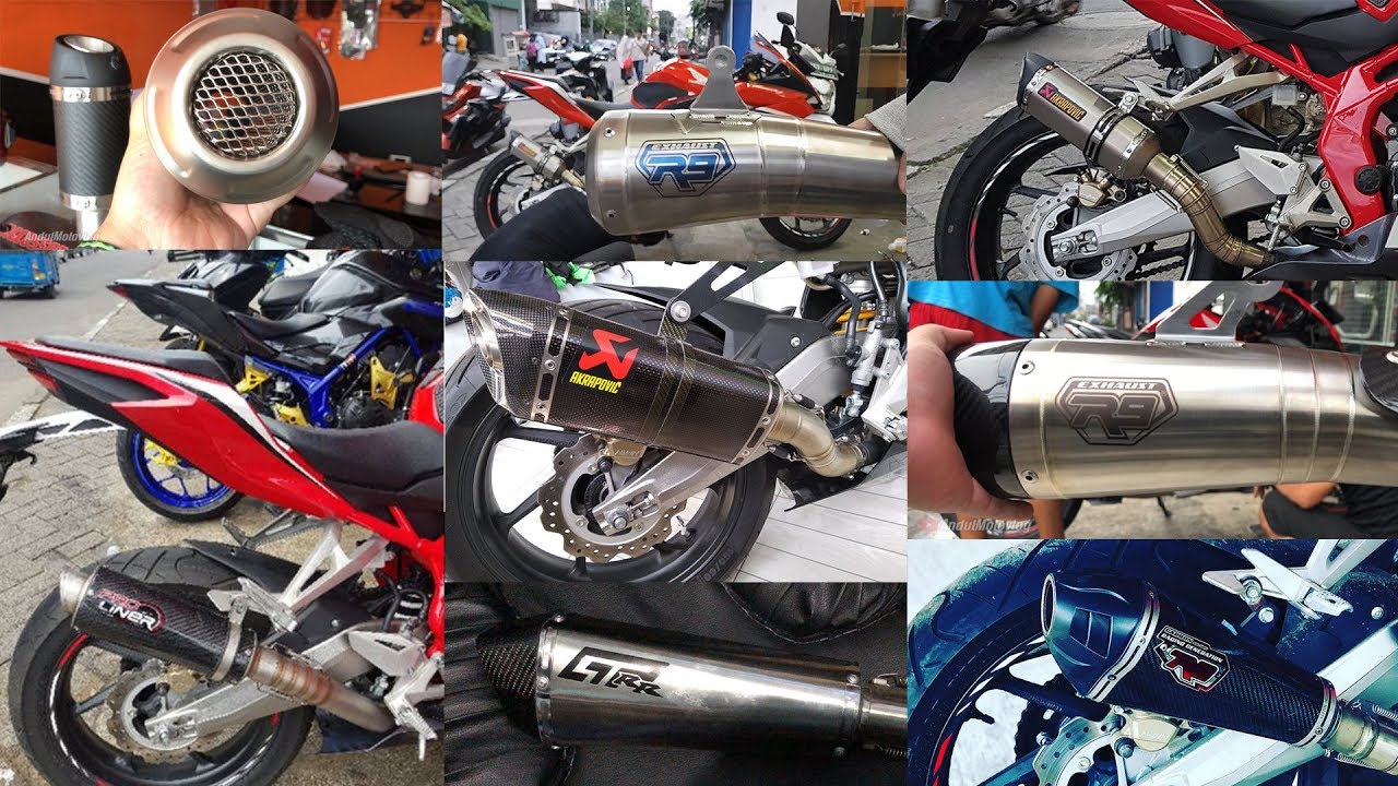 29 | CBR250RR - Kompilasi Suara dan Review 8 Knalpot yang Udah Gua Cobain