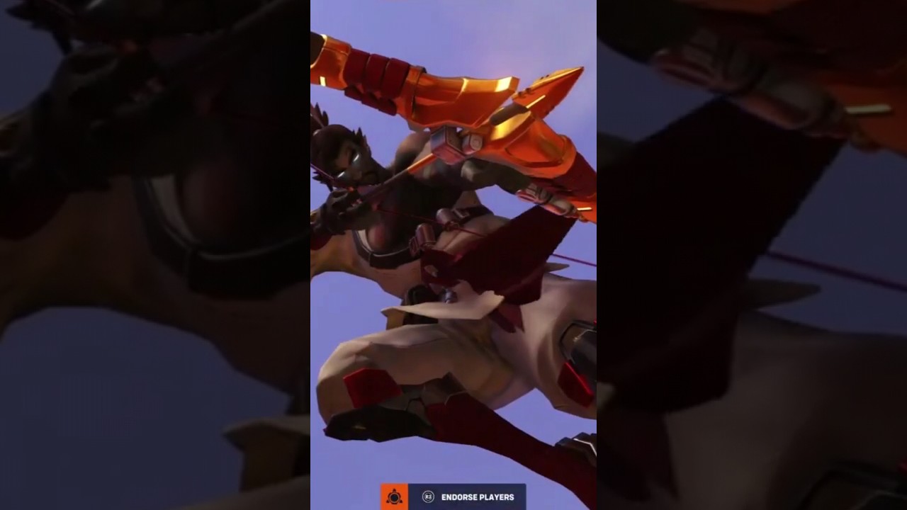Dragon Team Kill In Overtime To Win The Game #overwatch2 #hanzo #dps #overwatch #shorts #tezzle21