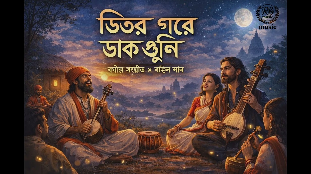 ভিতর ঘরে ডাক শুনি | Rabindra Sangeet × Baul Fusion | Bengali Spiritual Folk Song 2026