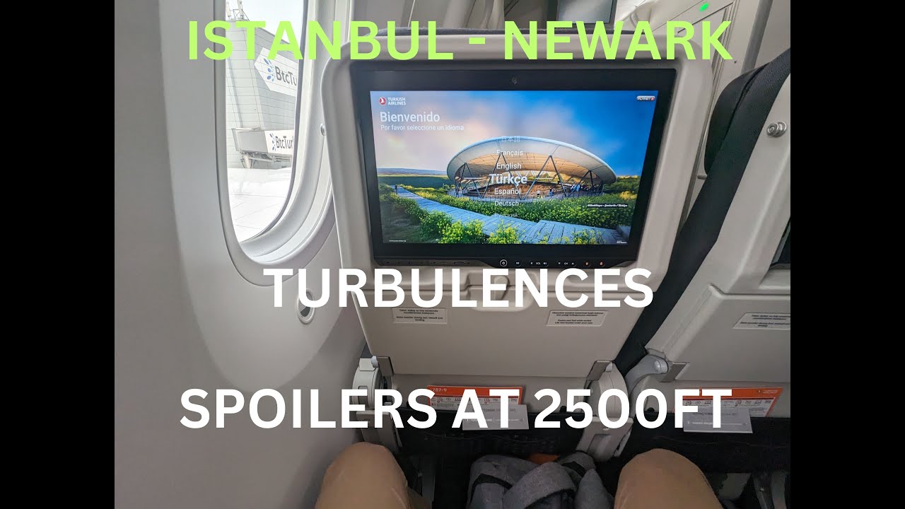 Turkish 787-9 Istanbul to New York (Newark)