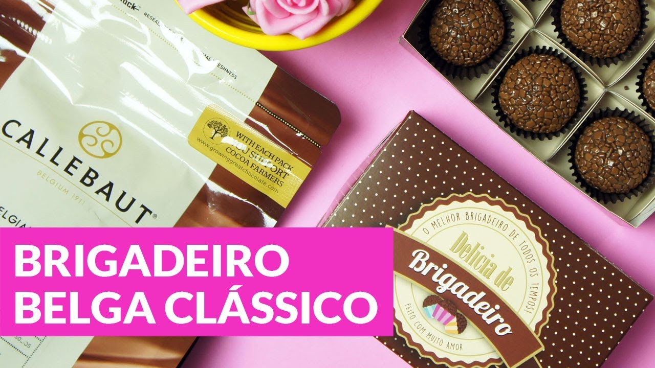 O VERDADEIRO BRIGADEIRO BELGA GOURMET - LOJA SANTO ANTONIO