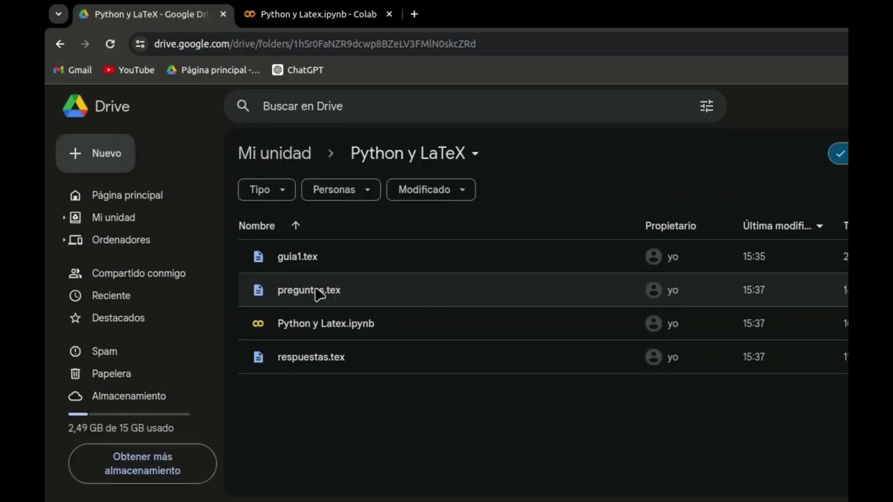 12. Python, LaTeX y SymPy