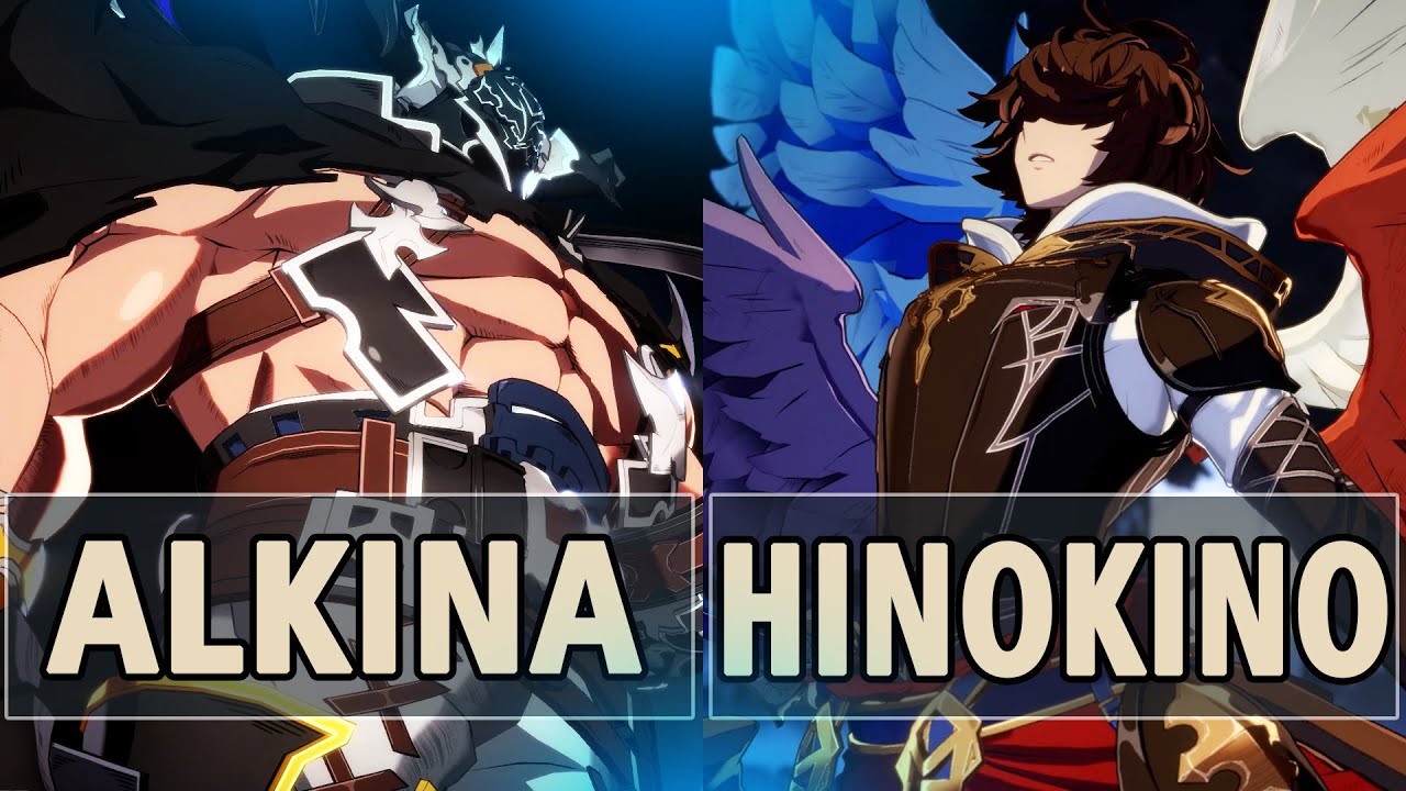 GBVSR:🔥Alkina (Vaseraga) Vs Hinokino (Sandalphon)🔥| High Level Gameplay.