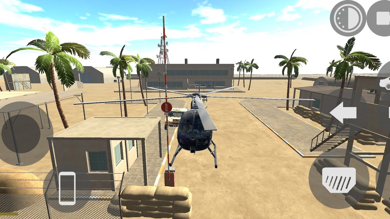 Aaj army camp se helicopter lut liya Indian bike driving 3D DKgamer34 New update indian bike driving
