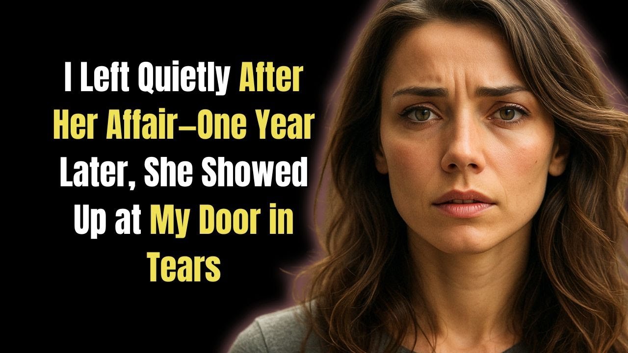 I Left Quietly After Her Affair&mdash;One Year Later, She Showed Up at My Door in Tears