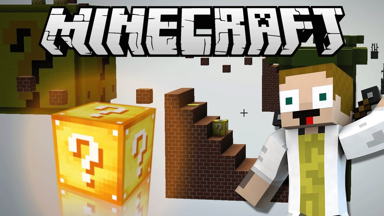 [GEJMR] Minecraft Minihry - Lucky Race - Mario! Jirka a Kelo