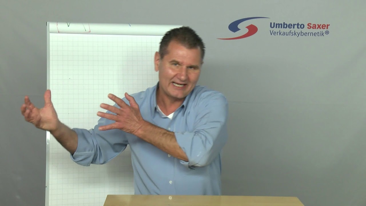 Verkaufstraining Umberto Saxer:  Aus Ablehnung im Verkaufsgespräch erfolgreiche Abschlüsse machen #2