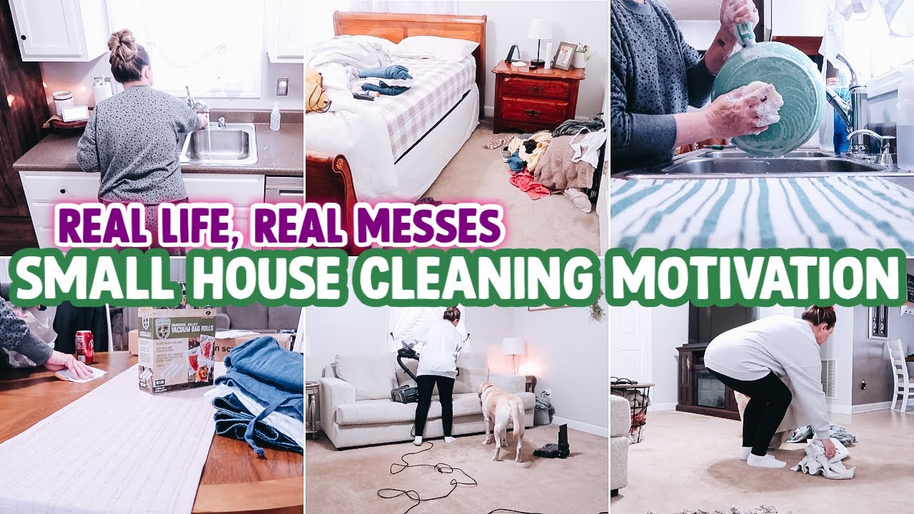 SMALL HOUSE CLEANING | CLEANING MOTIVATION | CLEAN WITH ME
