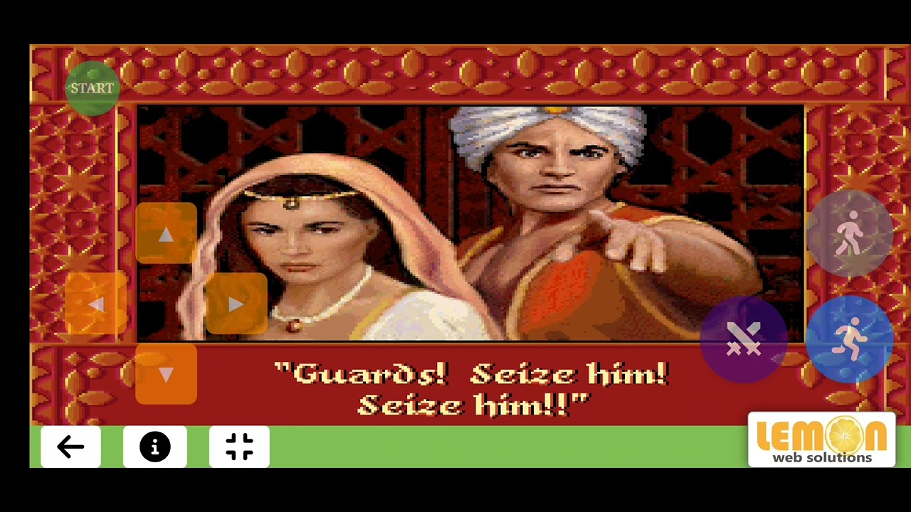 Prince of Persia 2 The Shadow & The Flame - Classic DOS Games in Browser