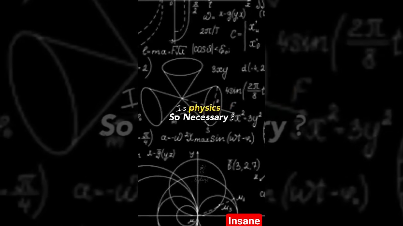why physics is necessary ? 🤔