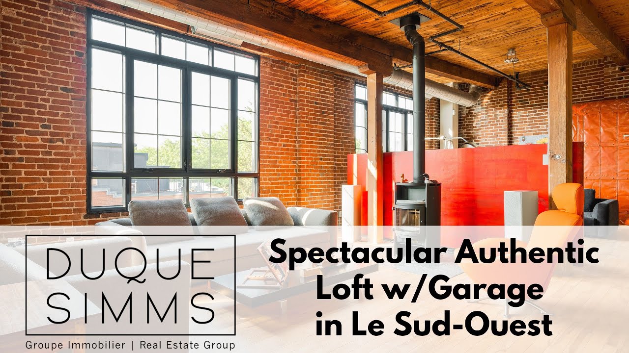 Vast authentic loft in Little Burgundy Montreal, Ana Duque Real Estate Broker-Duque Simms Team