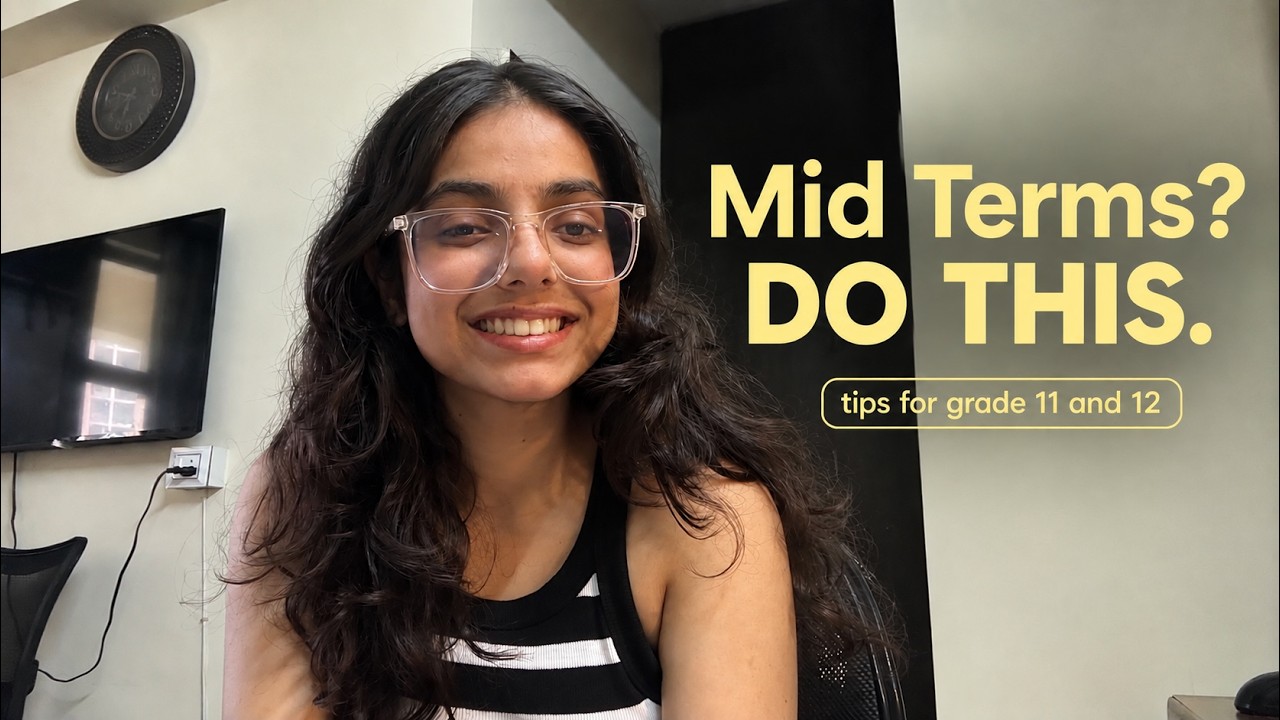 Mid-Term Exams Are Coming! Here's What You Should Do ‼️ Class 11 & 12