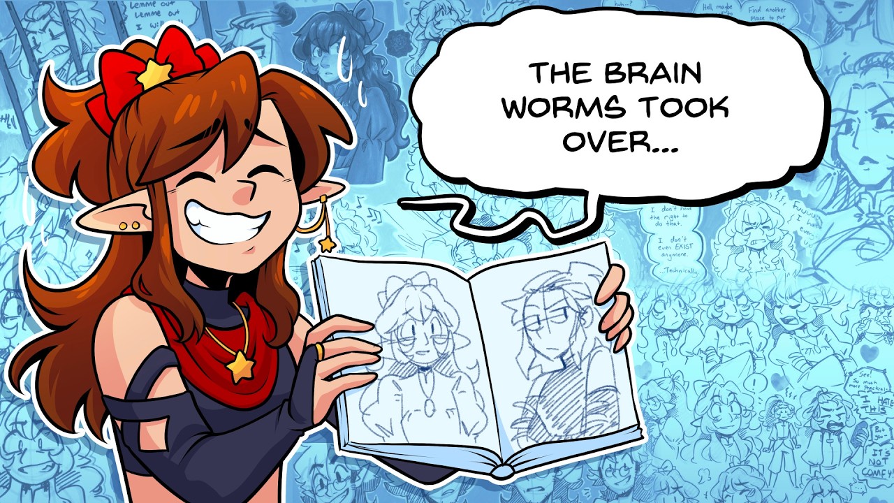 Sketchbook Tour! Concept Art, Development Sketches, Convention Comics, Etc.
