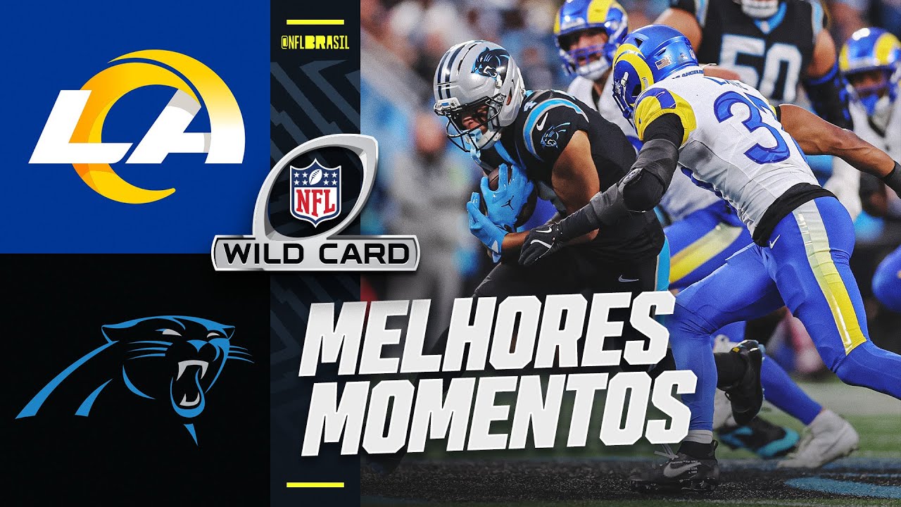 Los Angeles Rams vs Carolina Panthers | Melhores Momentos - Wild Card | NFL 2025