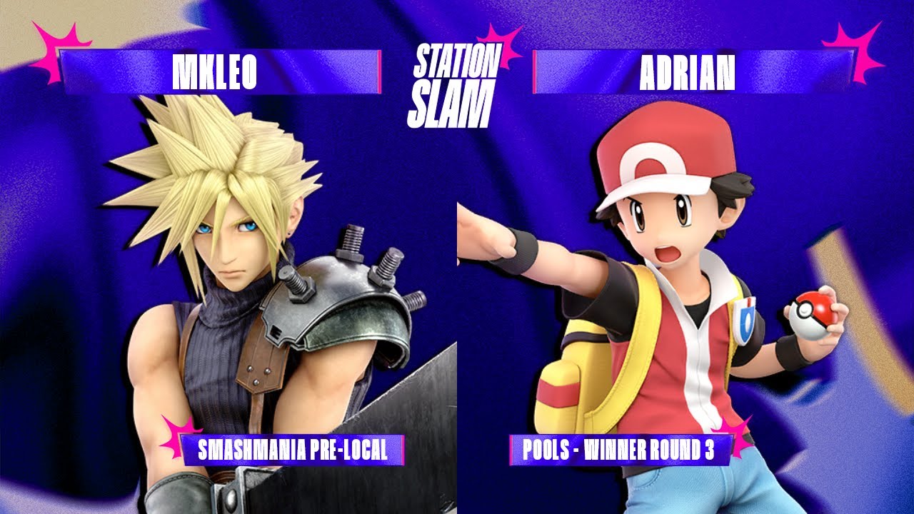 STATIONSLAM SMASHMANIA PRE-LOCAL - MkLeo (Cloud) VS. Adrian (PKMN Trainer) - POOLS - Winner Round 3