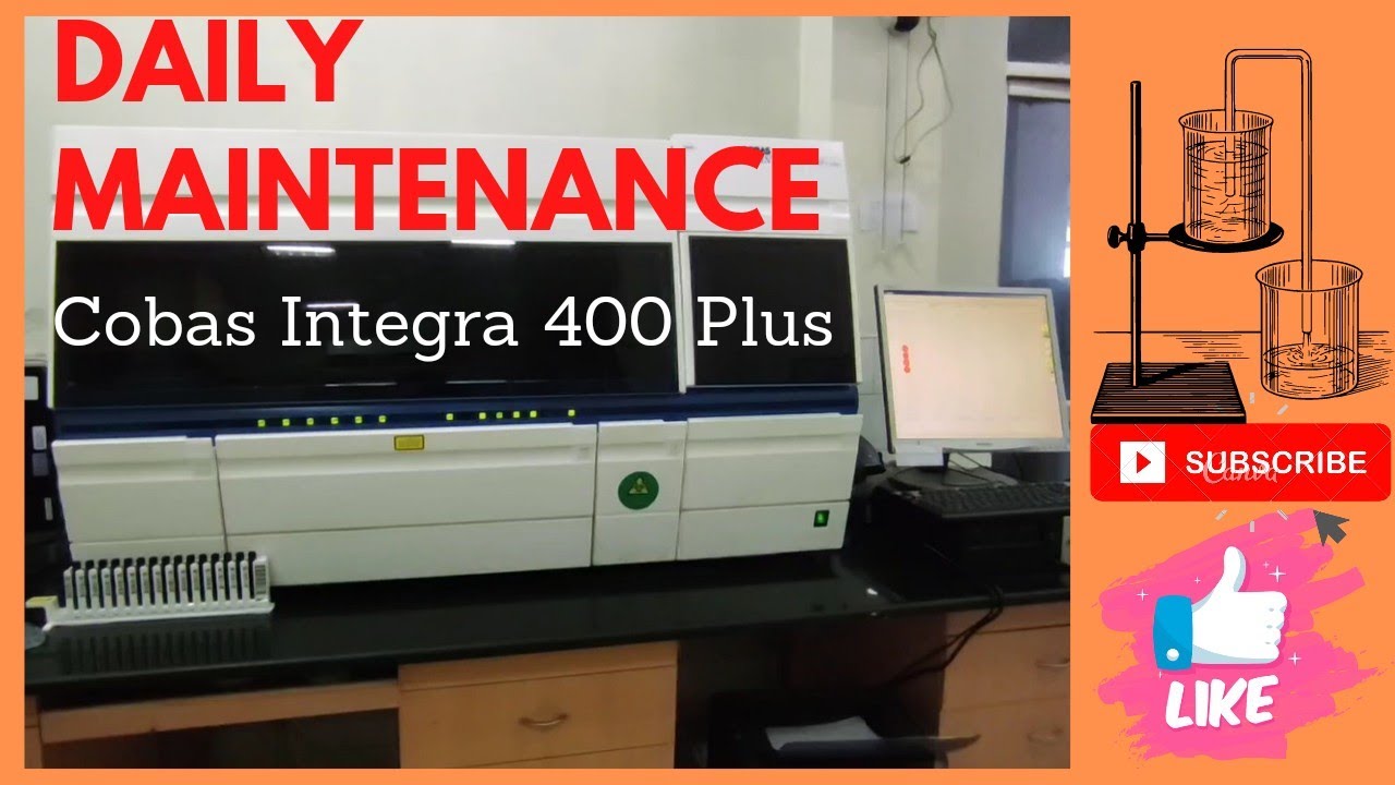Cobas Integra 400 plus daily maintenance process | @medicallabtechnologysajal6903