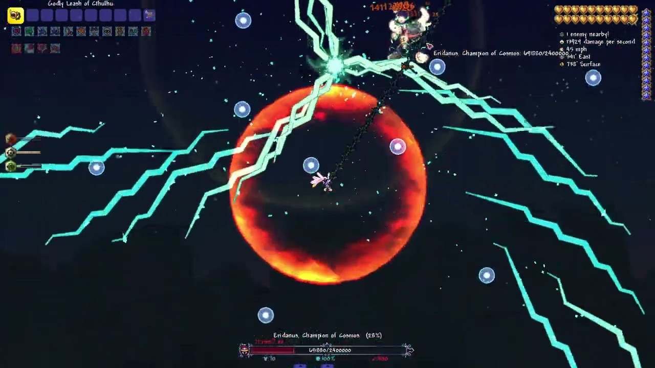 Terraria Fargo's Soul Mod | Eridanus, Champion of Cosmos | Legendary Masochist No-Hit