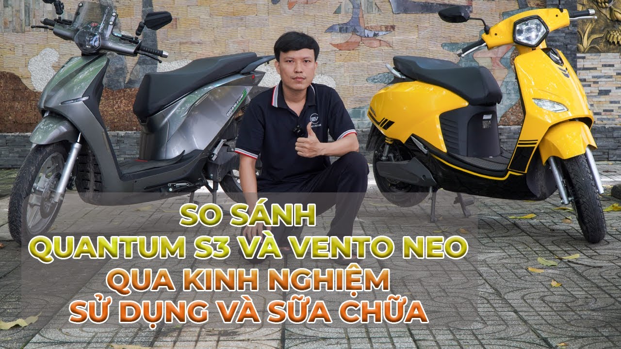 So Sánh Vento Neo Và Quantum S3 (Từ trải nghiệm người dùng) | Ebike Vietnam