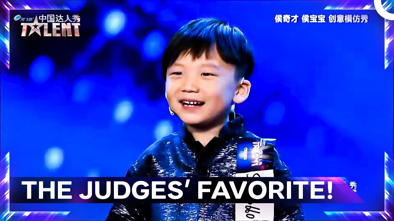 The Cute Kid’s Performance Had Everyone Laughing 😂 | 中国达人秀