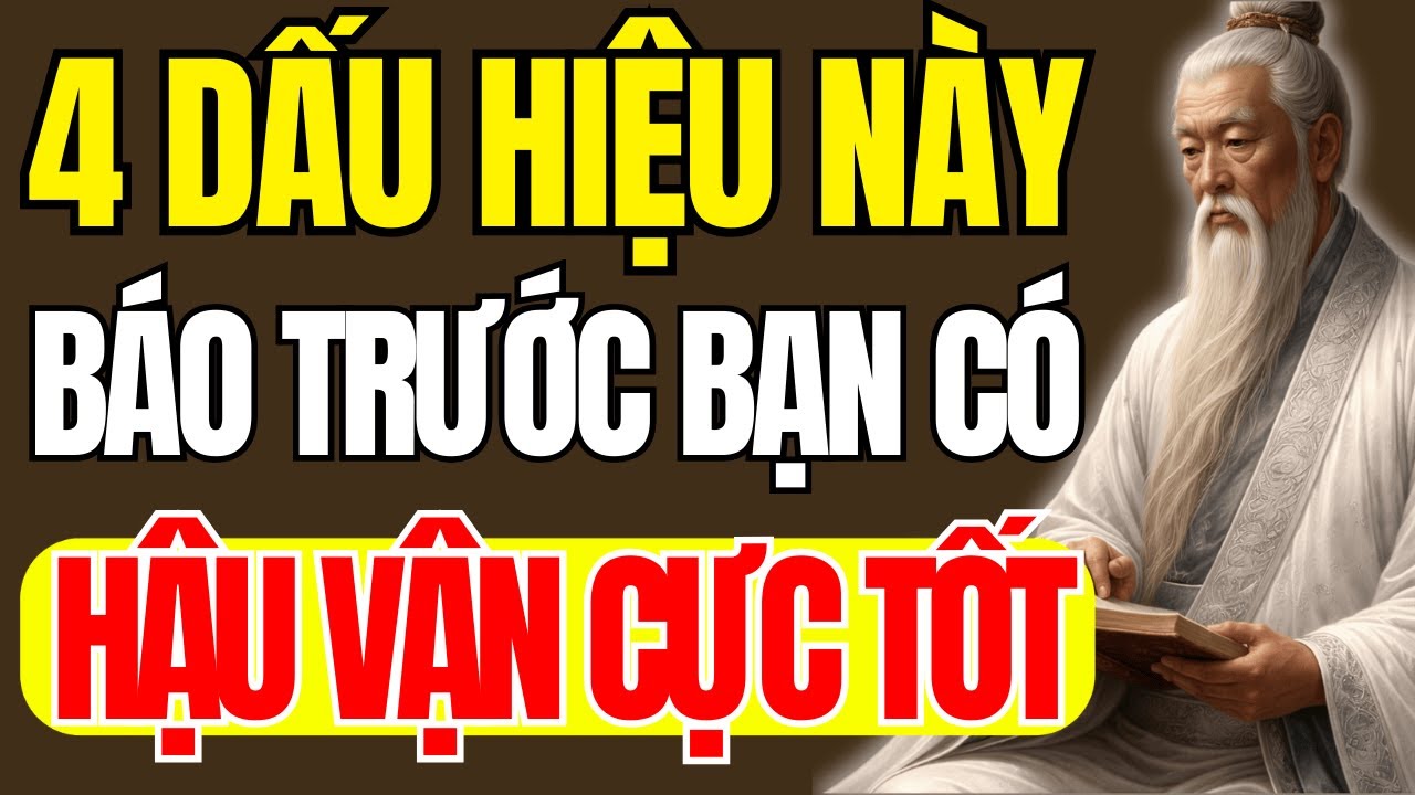 Cổ Nhân Dạy – 4 Dấu Hiệu Báo Trước Một Hậu Vận Tốt Đẹp | Triết Lý Cuộc Sống