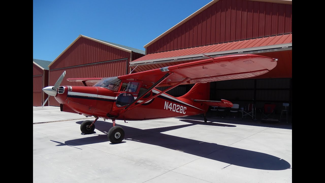 Flight in 1948 Stinson 108-3 Voyager, Agua Dulce Airport Taildragger Fly-In - Onboard Footage GoPro