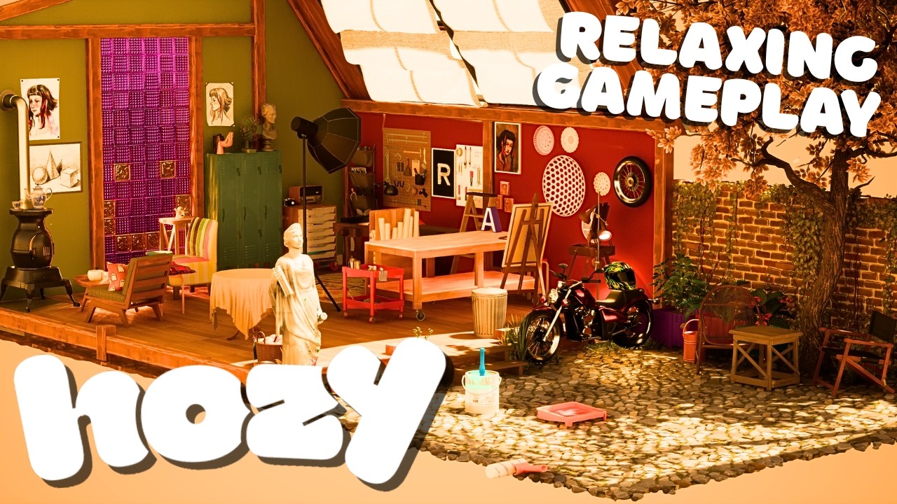 Hozy Relaxing Gameplay for Study, Sleep, Calm (No Commentary)