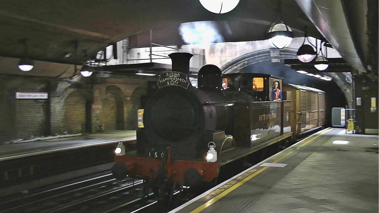Met 1 & no.12 'Sarah Siddons' - Hammersmith 150 - 09/08/14