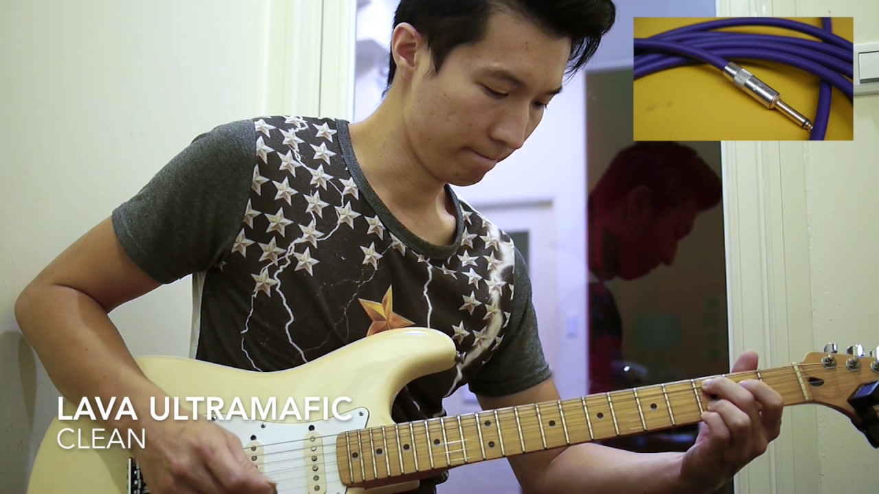 Monster rock , Lava soar, Lava ultramafic , Free the tone 6550  , electric guitar cable test