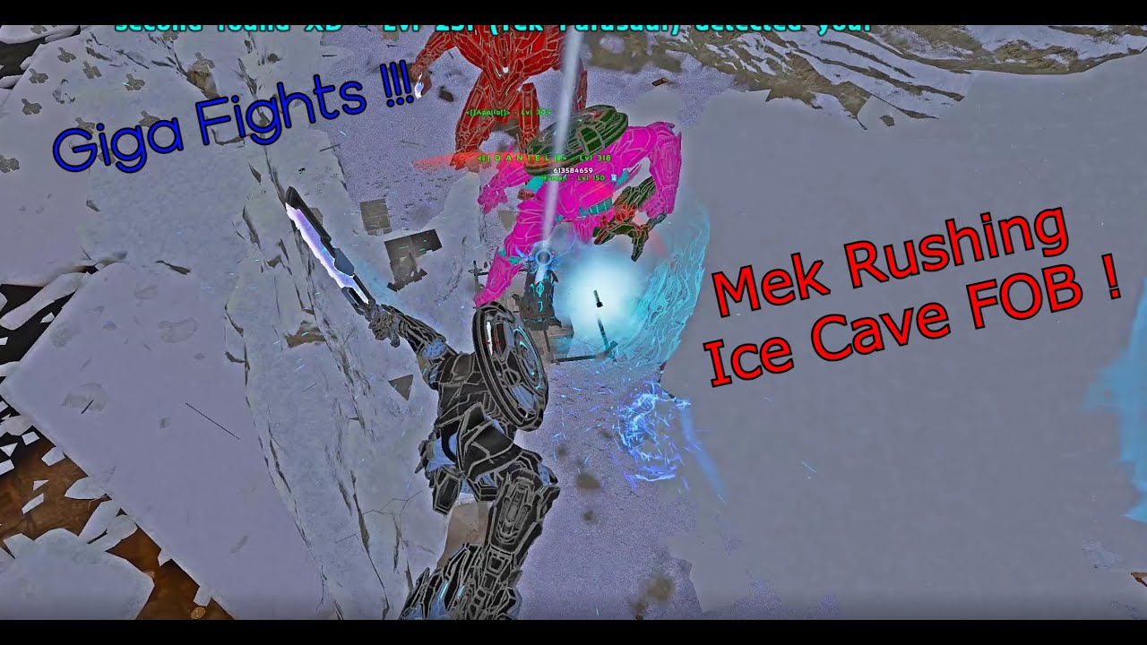 Mek Rushing a Fob + Giga Fights |Ark Official PvP|