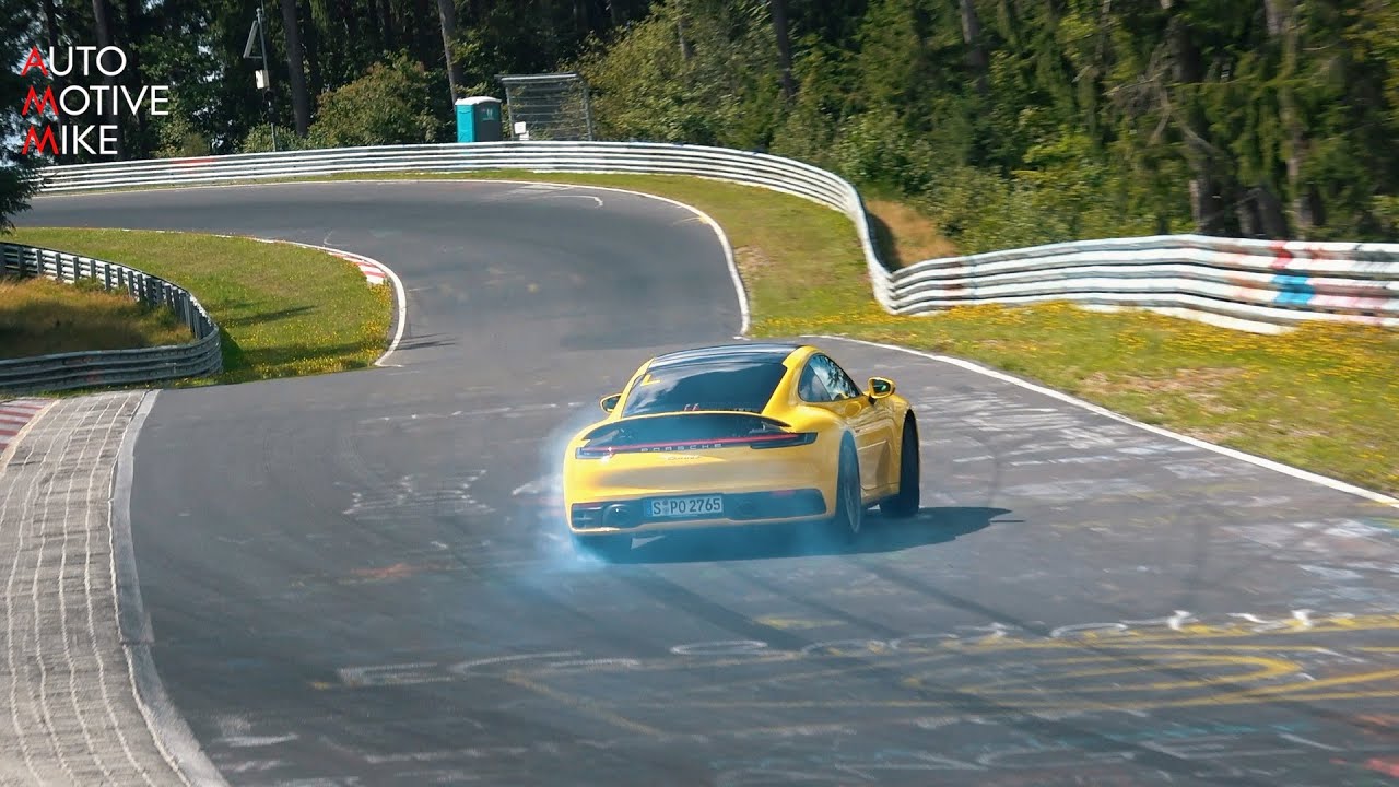 PORSCHE 992 CARRERA S PUSHING HARD ON THE NÜRBURGRING