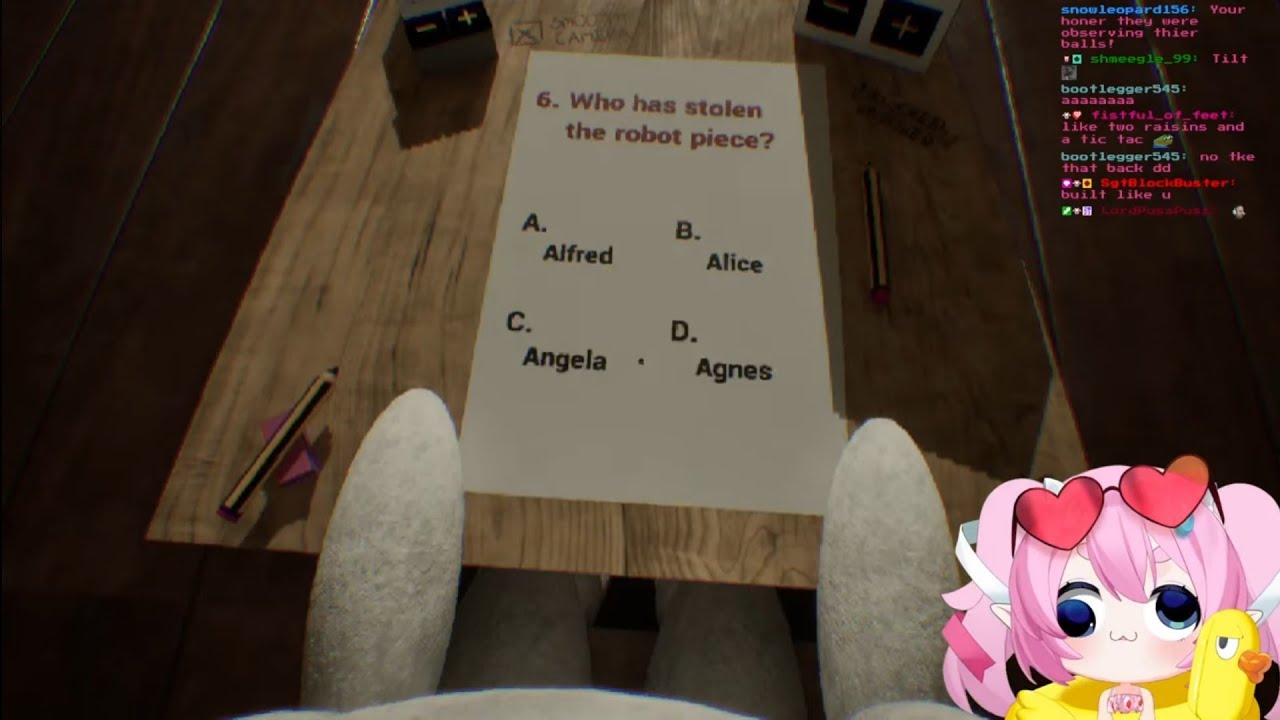 Chibidoki Streams EYES ON THE EXAM + Dark Deception