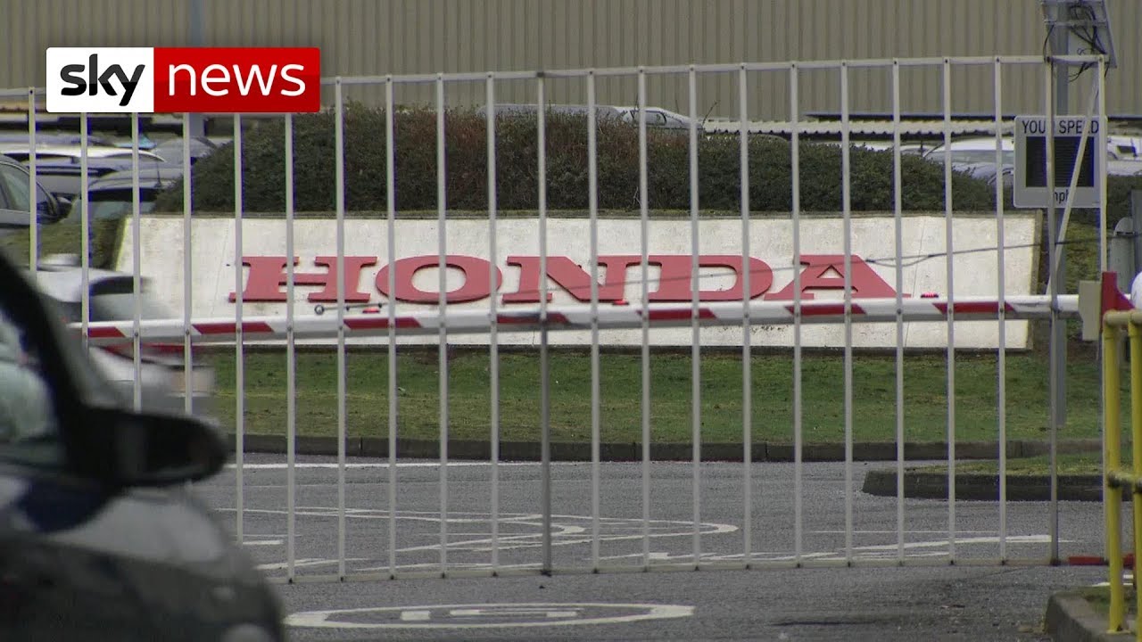 Honda set to announce closure of Swindon plant in 2022 with 3,500 jobs at risk