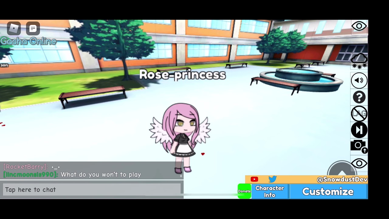 How to fly in gacha online (Roblox)