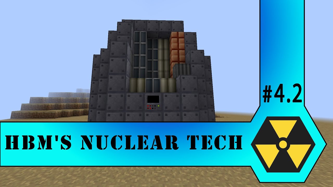 ☢ Обзор мода Hbm's Nuclear Tech | Часть 4.2 | ВВЭР | Minecraft 1.7.10