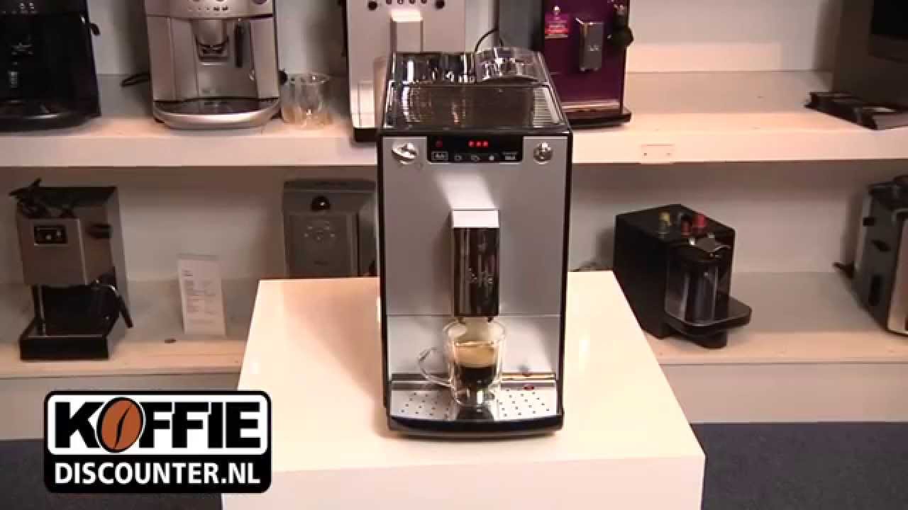 Espressomachine Melitta Caffeo Solo productvideo, uitleg Koffiediscounter.nl
