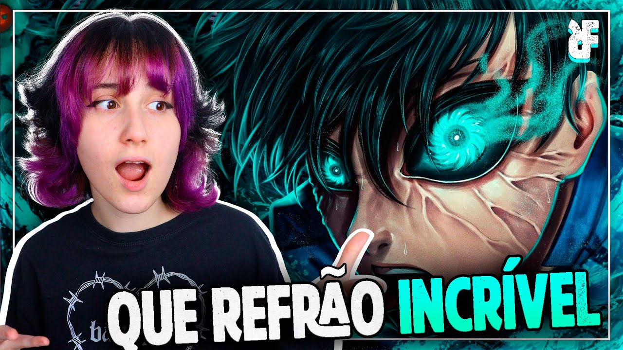 FICOU INCRÍVEL!!! REAGINDO a  ♪ Itoshi Rin (Blue Lock) | ABSOLUTA DESTRUIÇÃO | AniRap | FERU REACT