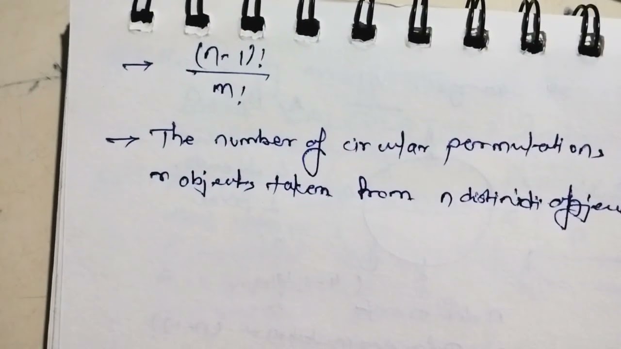 Permutation and Combinations|Circular Permutations.....#mathslearning #jee #maths 