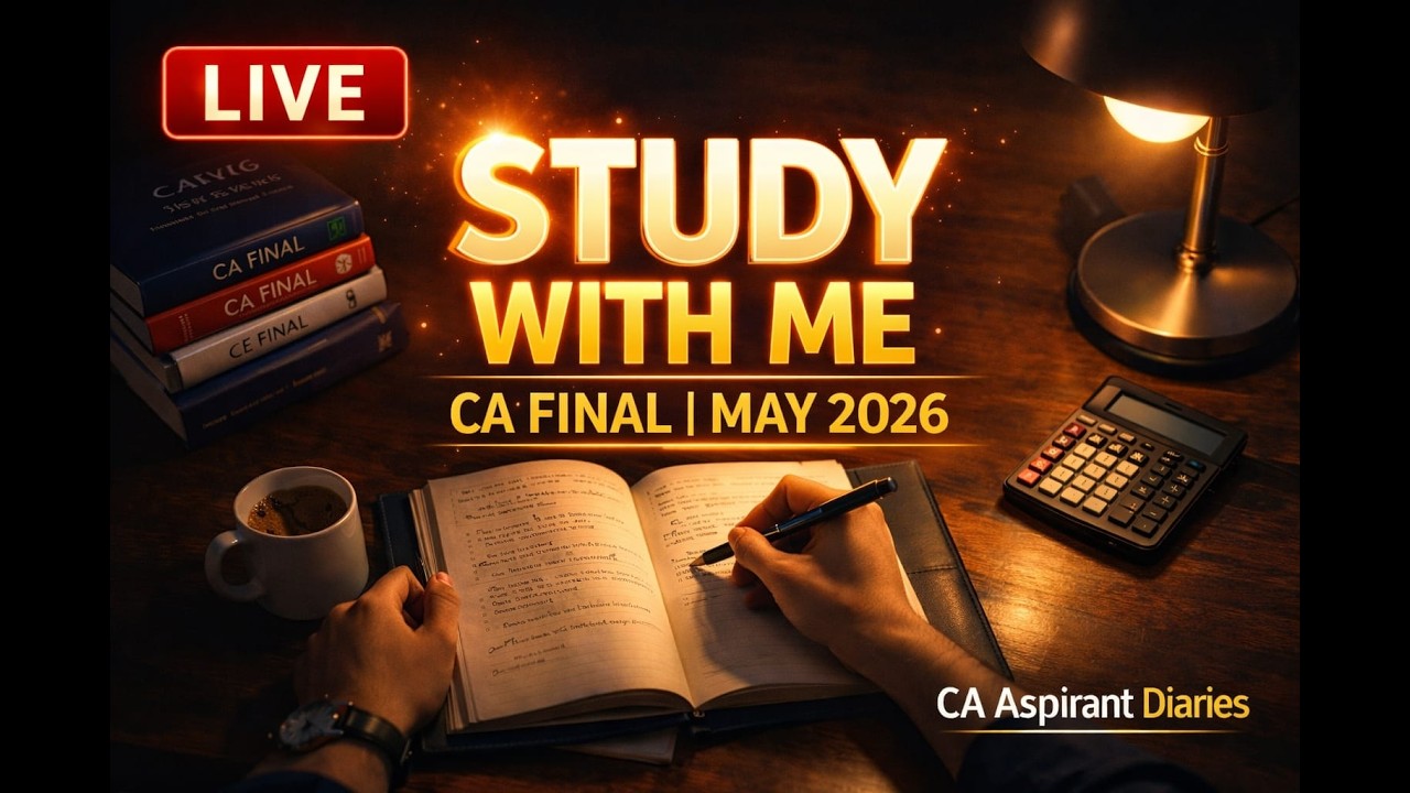 Study with me CA final