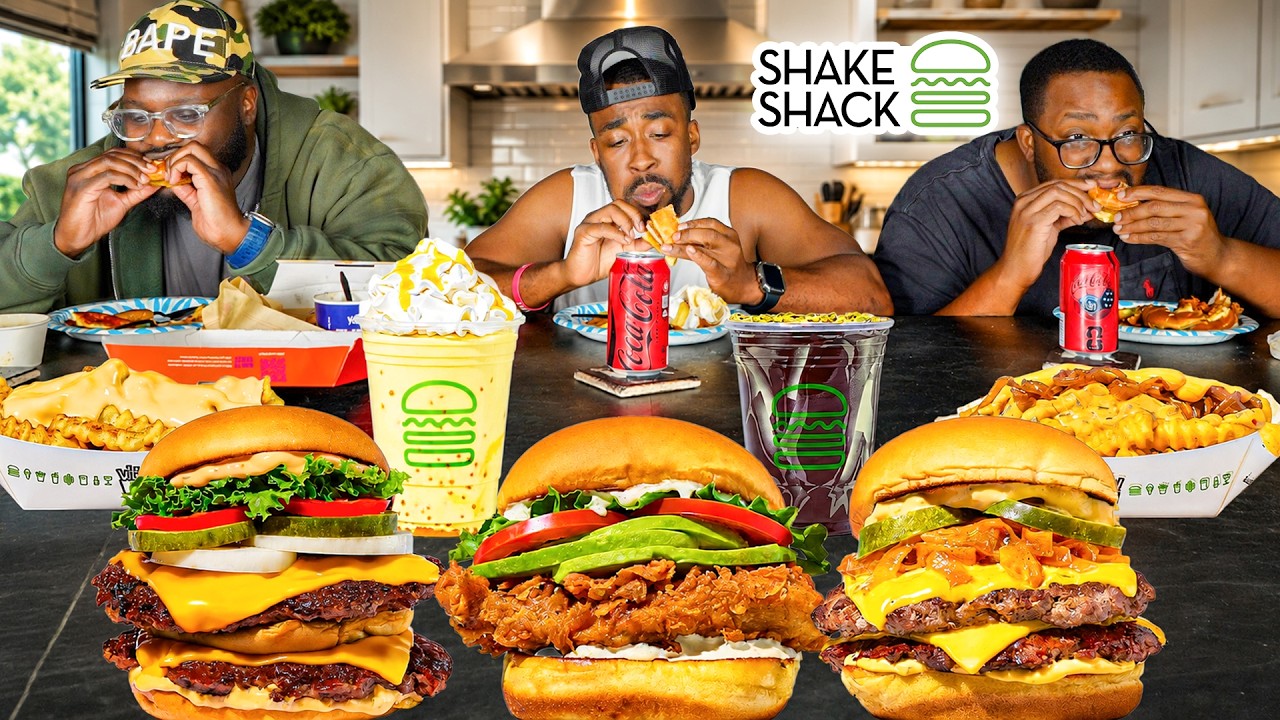 Мы попробовали НОВИНКИ из меню Shake Shack!!