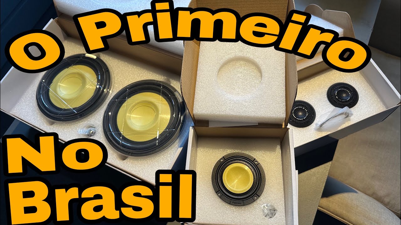 LANÇAMENTO Kit 4 vias Focal K2 Power M